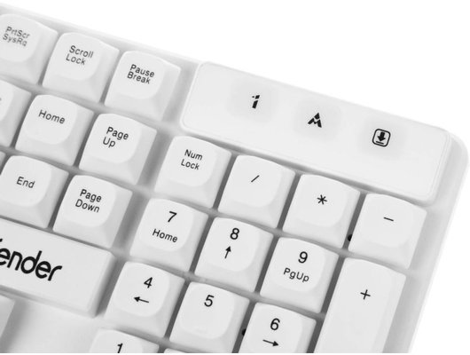 Клавиатура+мышь Defender Milan C-992 белый